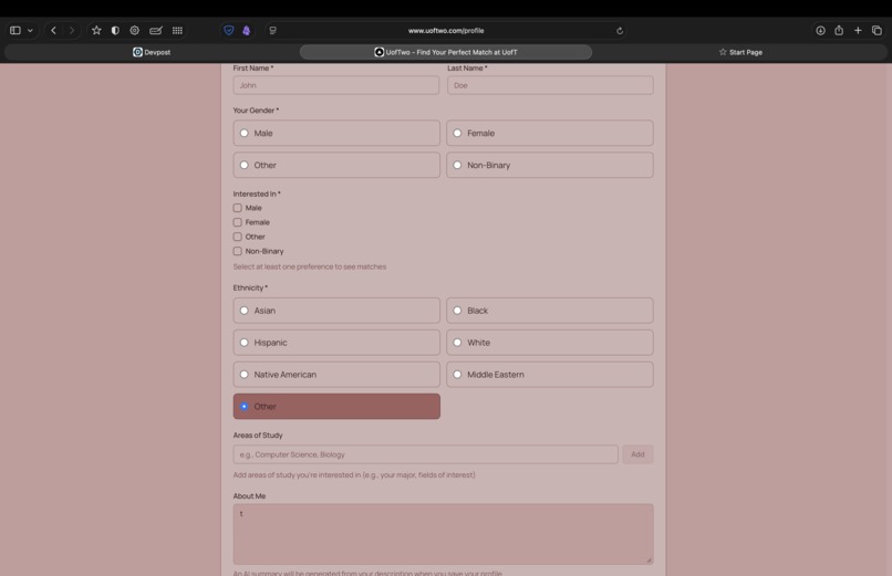 UofTwo – screenshot 2