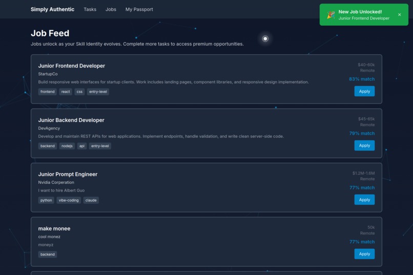 SimplyAuthentic – screenshot 1