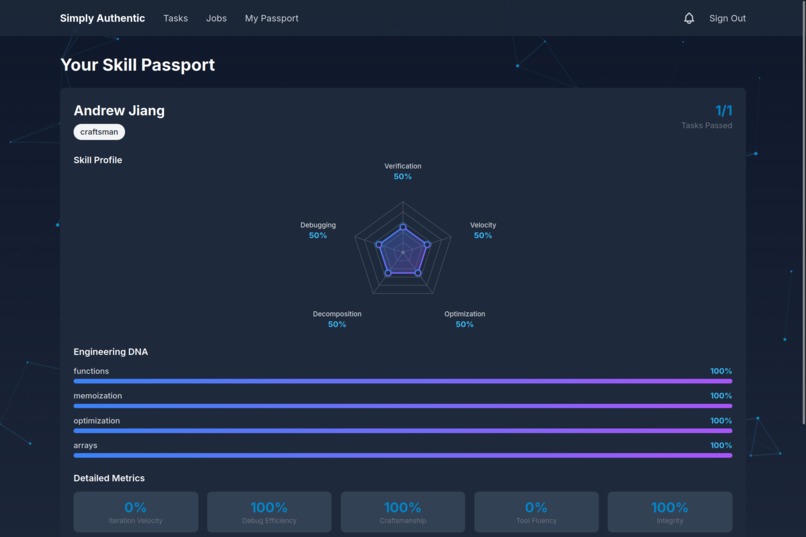 SimplyAuthentic – screenshot 2