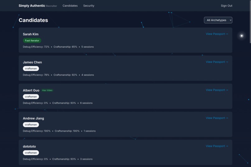 SimplyAuthentic – screenshot 3