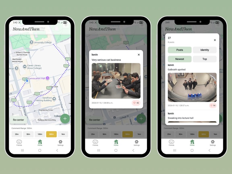 NowAndThen – screenshot 2