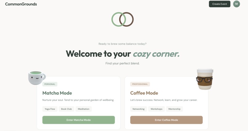 CommonGrounds – screenshot 1