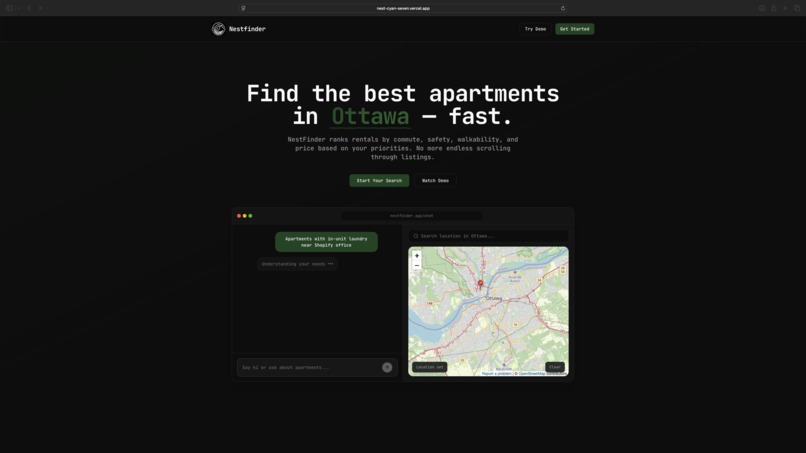 NestFinder – screenshot 1