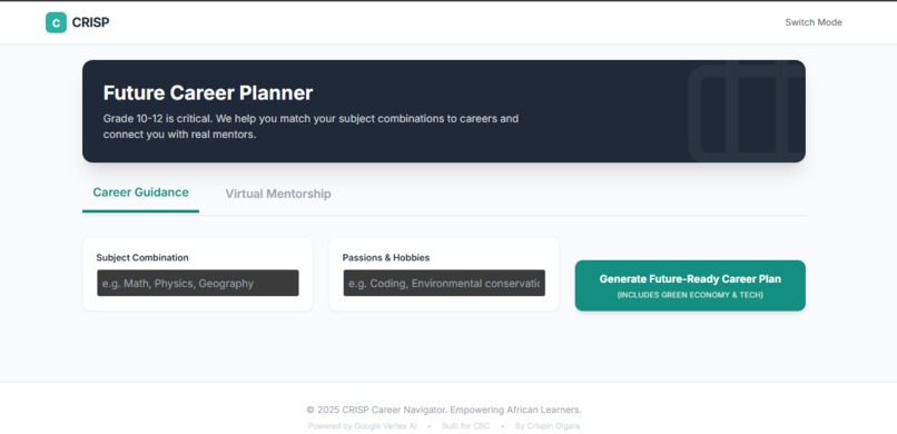 CRISP-CAREER NAVIGATOR – screenshot 4