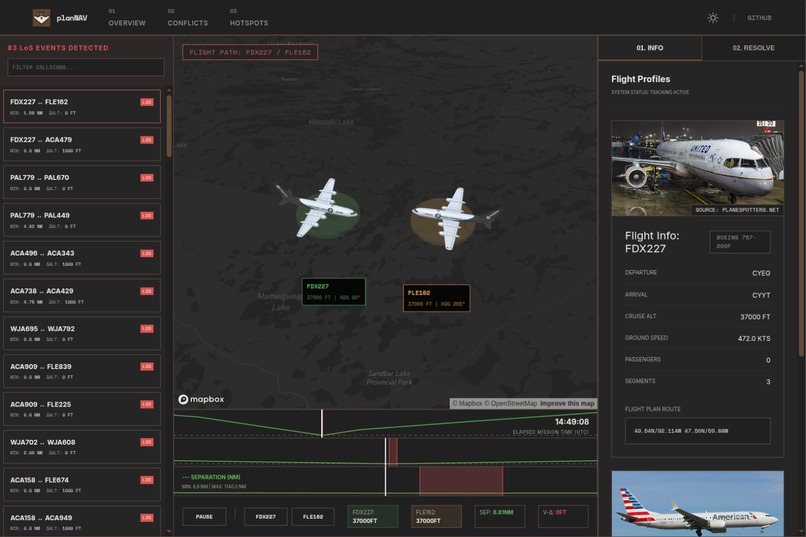 planNAV – screenshot 2