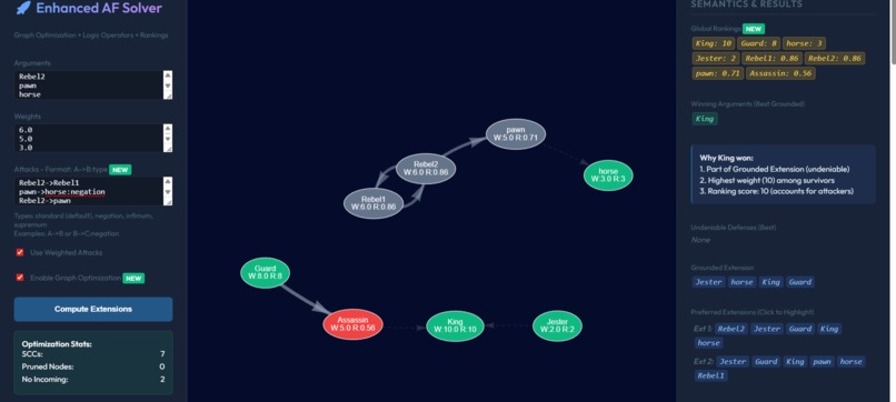 AI-powered debate solver – screenshot 1