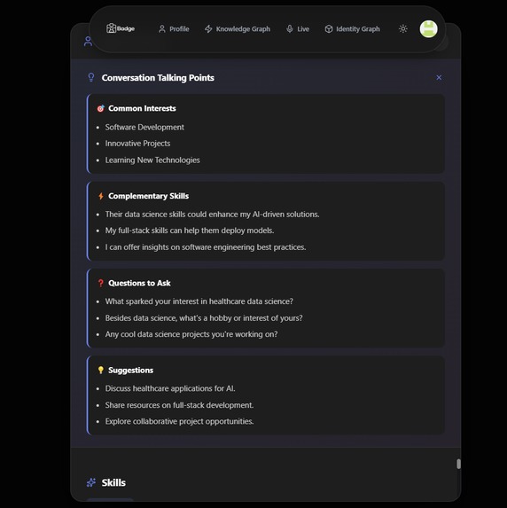 Badge – screenshot 2