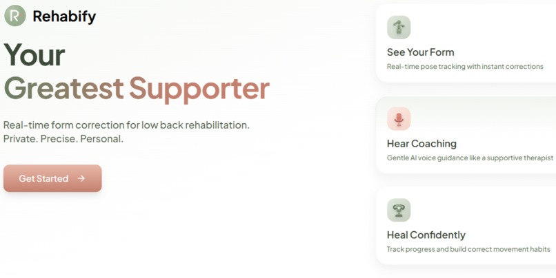Rehabify – screenshot 1