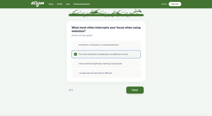 A11Yson – screenshot 4