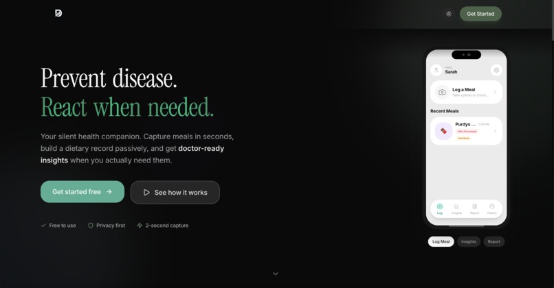 DataDiet – screenshot 2