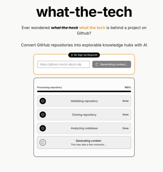 what-the-tech – screenshot 6