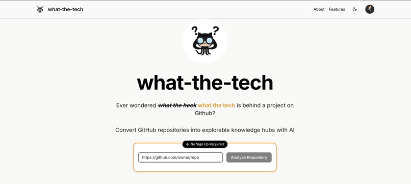 what-the-tech – screenshot 2