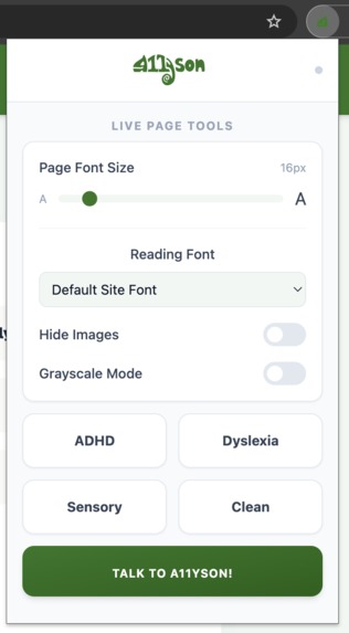A11Yson – screenshot 11