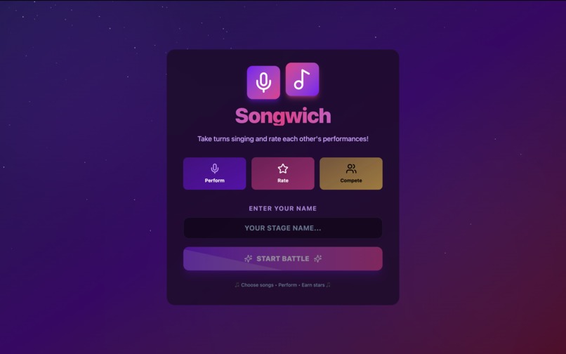 Songwich – screenshot 2