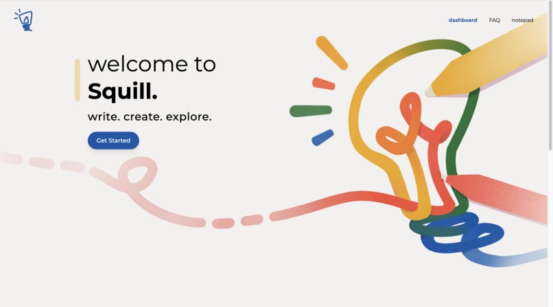 Squill | Write Freely – screenshot 2