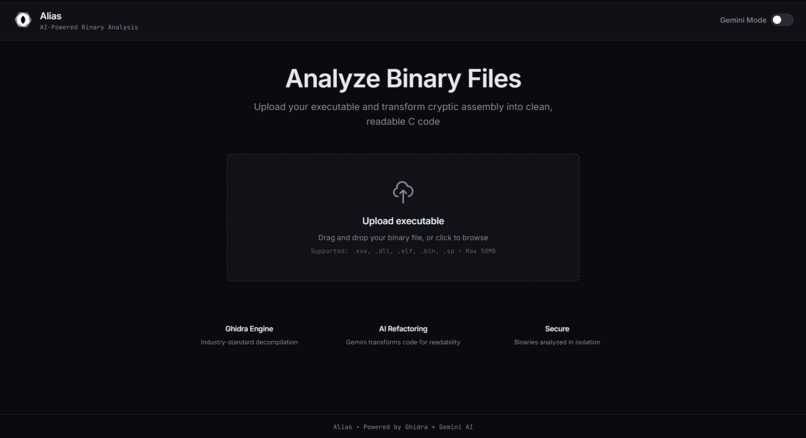 Alias – screenshot 2