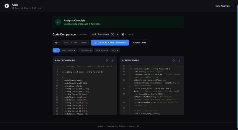 Alias – screenshot 4