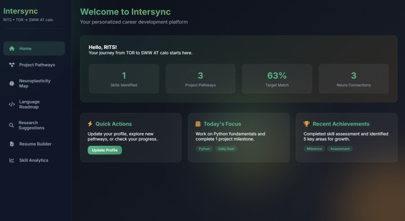 Intersync – screenshot 3