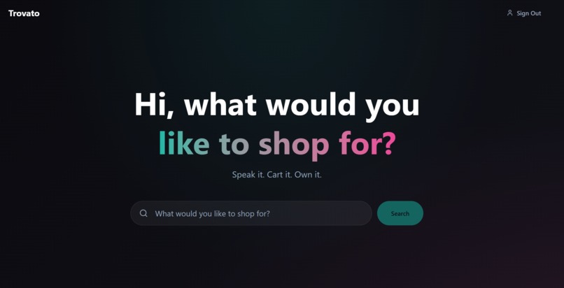 Prompt2Cart – screenshot 1