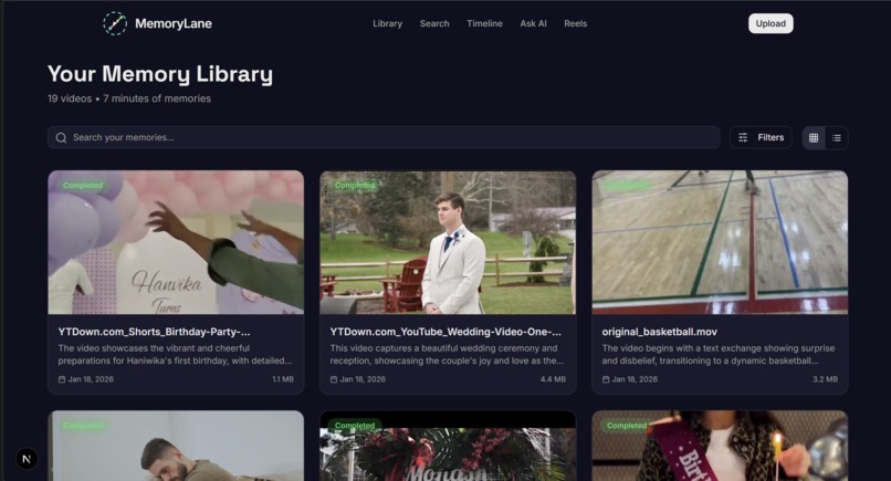 MemoryLane – screenshot 3