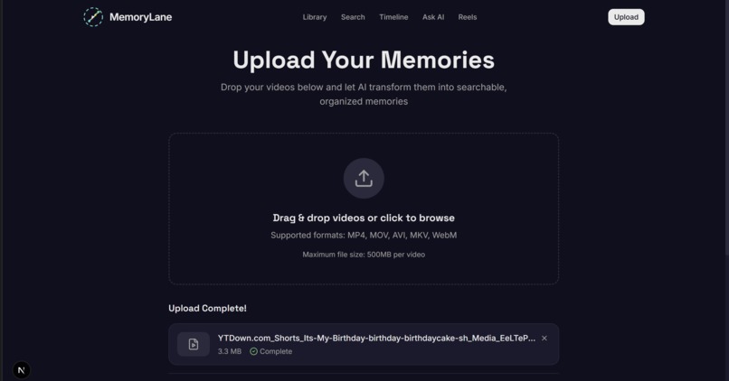 MemoryLane – screenshot 2
