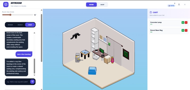 MyRoom – screenshot 2