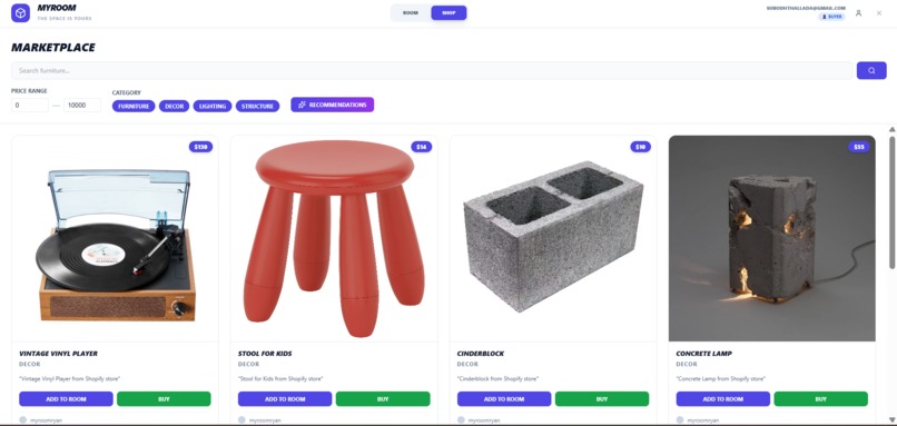 MyRoom – screenshot 3