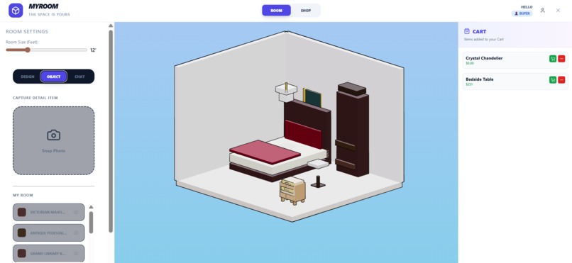 MyRoom – screenshot 1