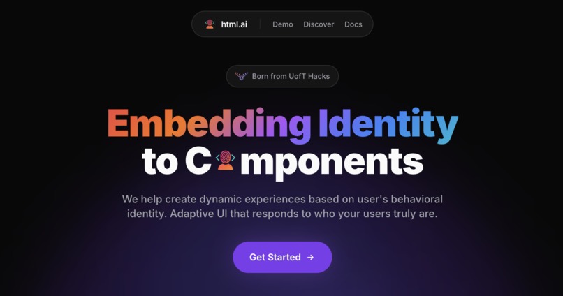 html.ai – screenshot 2