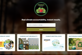 Greenwash Radar