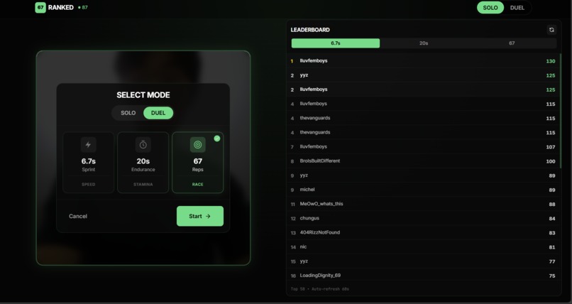 67Ranked – screenshot 4