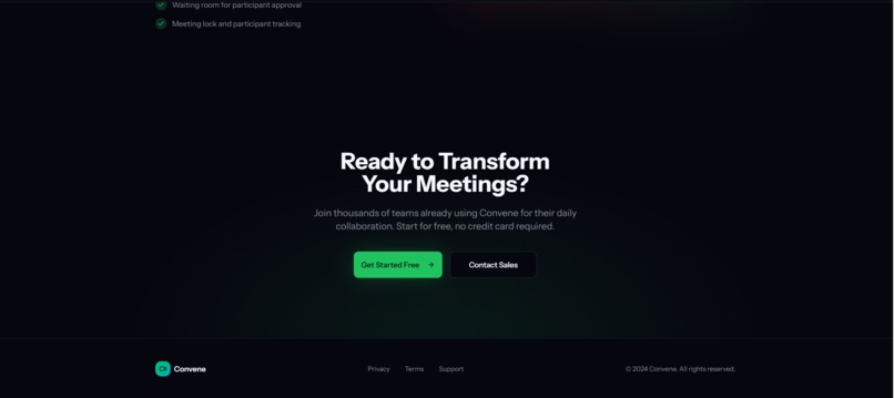 convene – screenshot 7