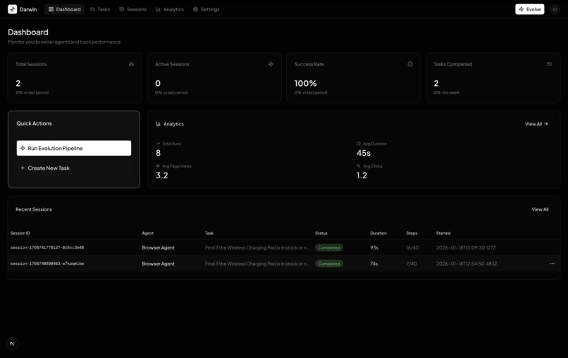 Darwin – screenshot 1