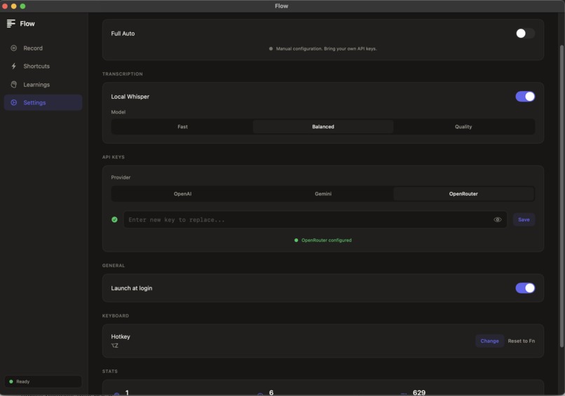 Flow – screenshot 2