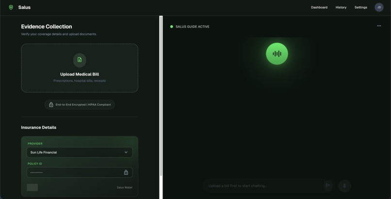 Salus – screenshot 2