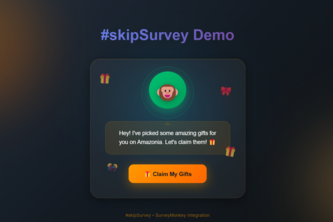 #skipSurvey