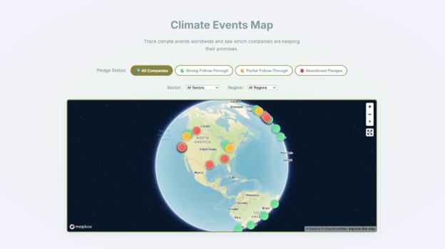 Greenwash Radar – screenshot 2