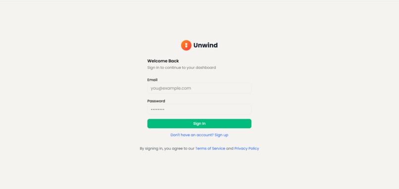 Unwind – screenshot 2