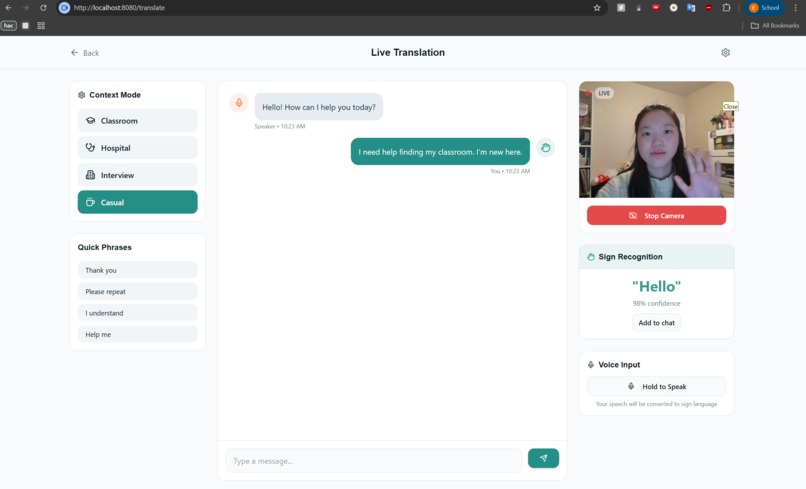 ASL Bridge – screenshot 1