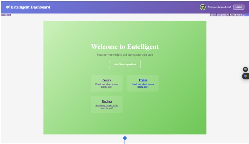 Eatelligent – screenshot 2