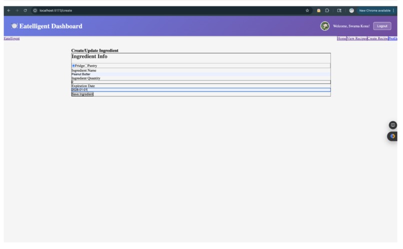 Eatelligent – screenshot 3