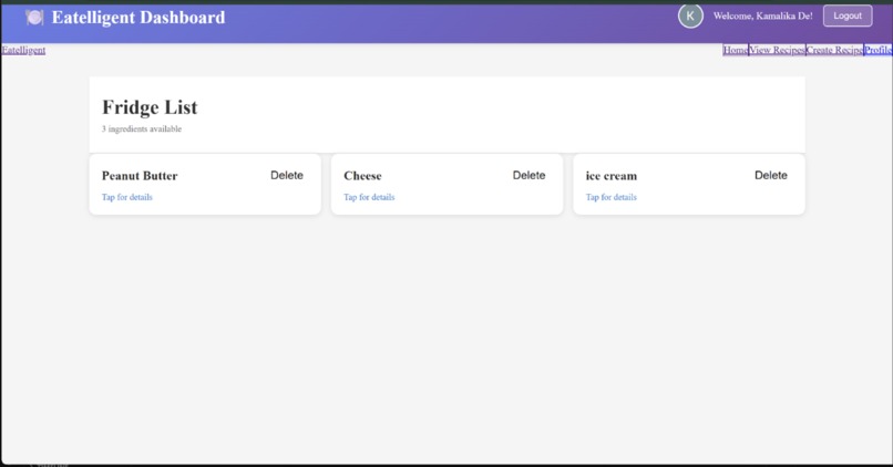 Eatelligent – screenshot 4