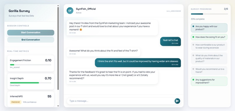 Gorilla Survey – screenshot 1