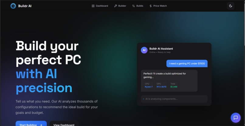 Buildr AI – screenshot 1