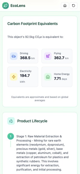 EcoLens – screenshot 5