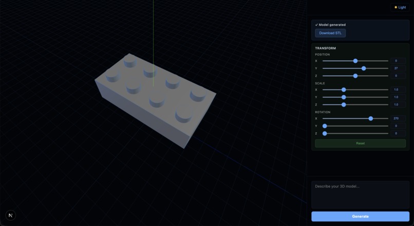 McHacks AI 3D CAD Model – screenshot 2