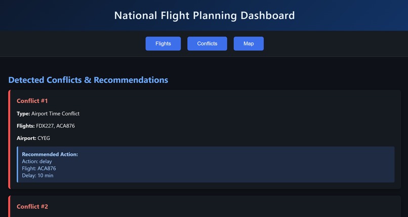 NAV canada challenge – screenshot 2