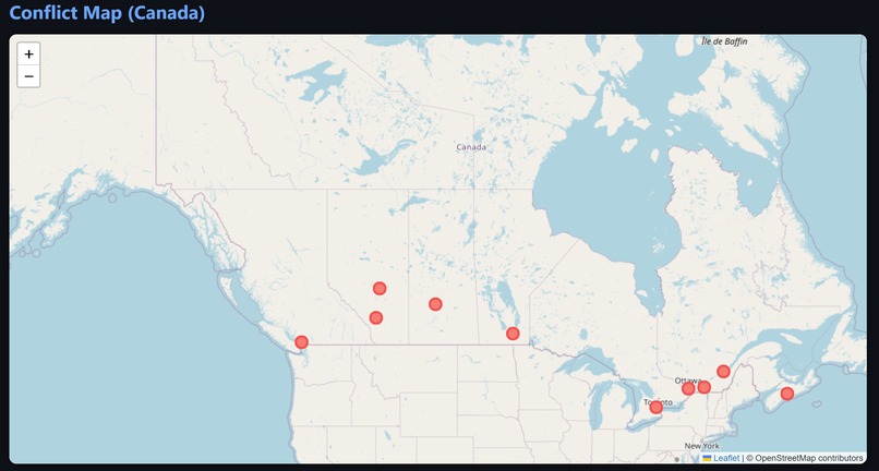 NAV canada challenge – screenshot 3