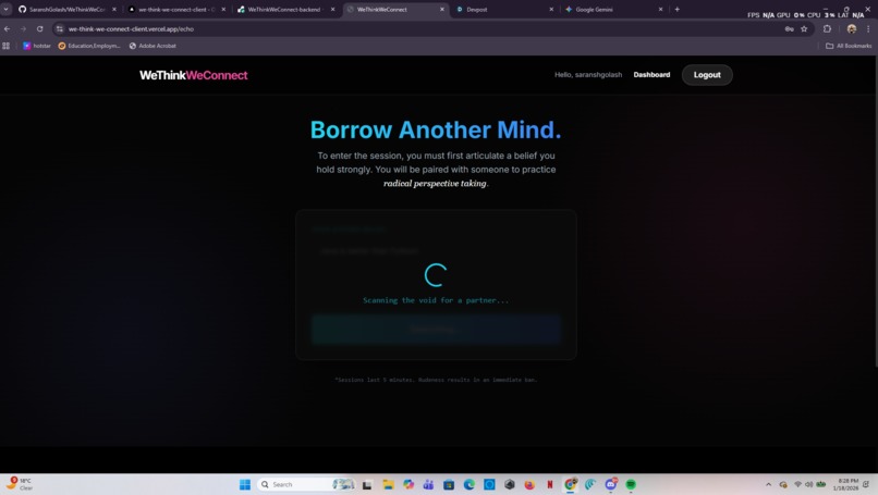 WeThinkWeConnect – screenshot 4