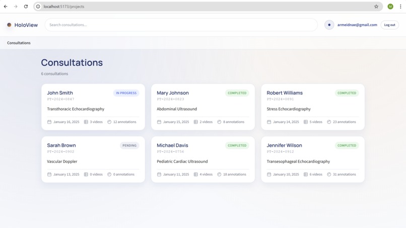 HoloView – screenshot 2